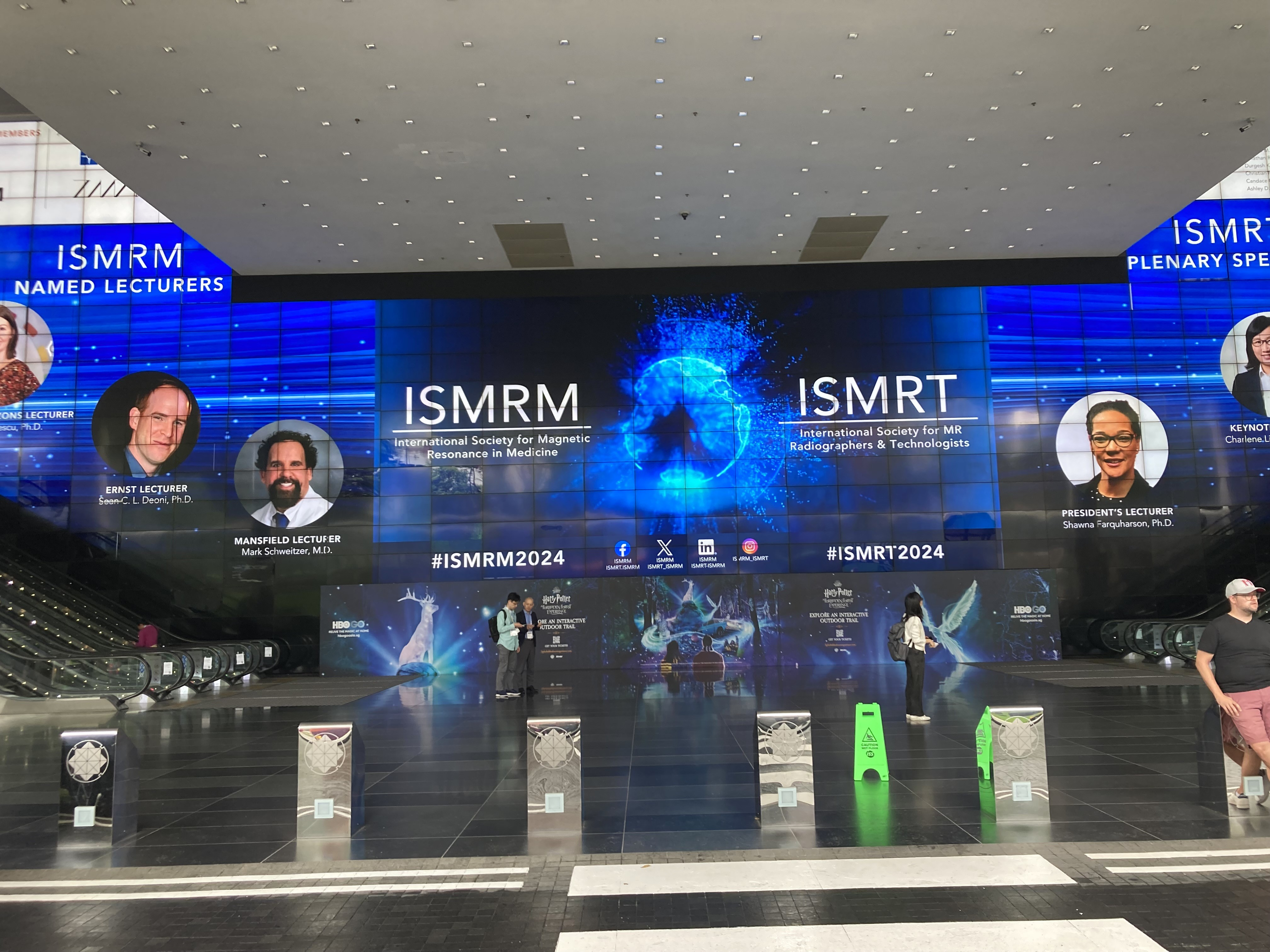 The entrance to the Suntec convention center in Singapore features one of the largest LCD displays in the world.