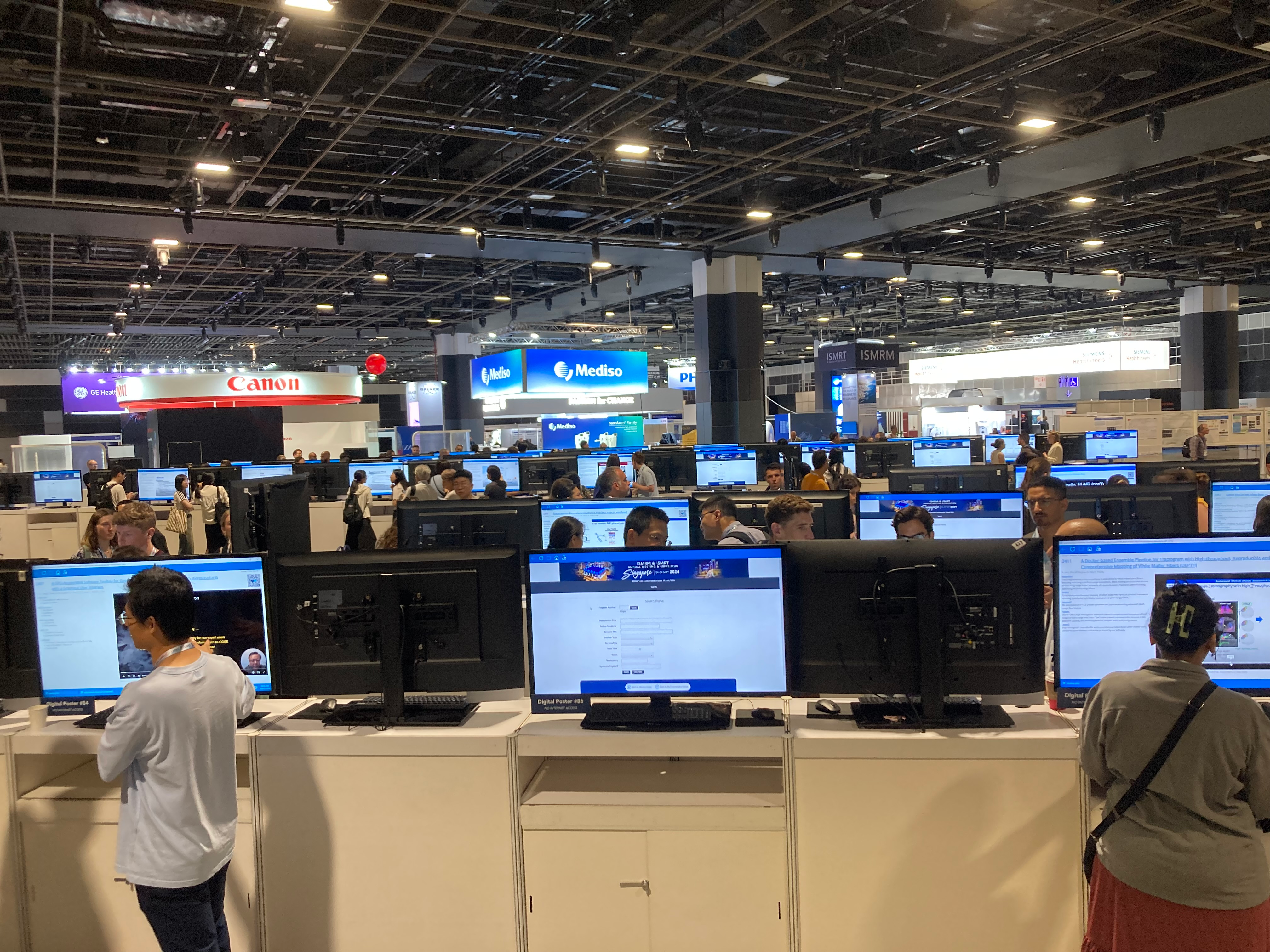 Poster sessions were well attended on Tuesday morning, May 7.