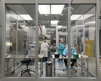 The cleanroom at NorthStar's campus in Beloit, WI.