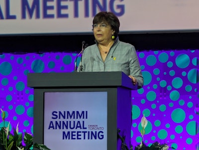 Ona Israel, MD, discusses the importance of clinician-scientists in nuclear medicine during the Henry N. Wagner Lecture at SNMMI 2024.