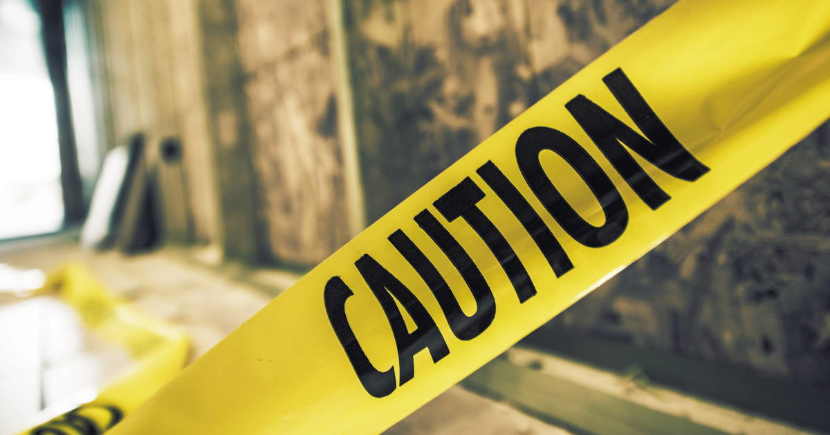 Yellow Caution Tape Social