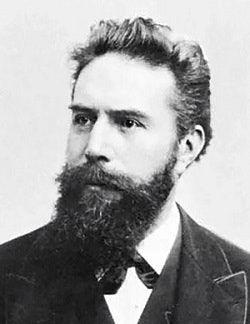 Original image of Roentgen used to generate the video.