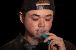 Vaping Teenager