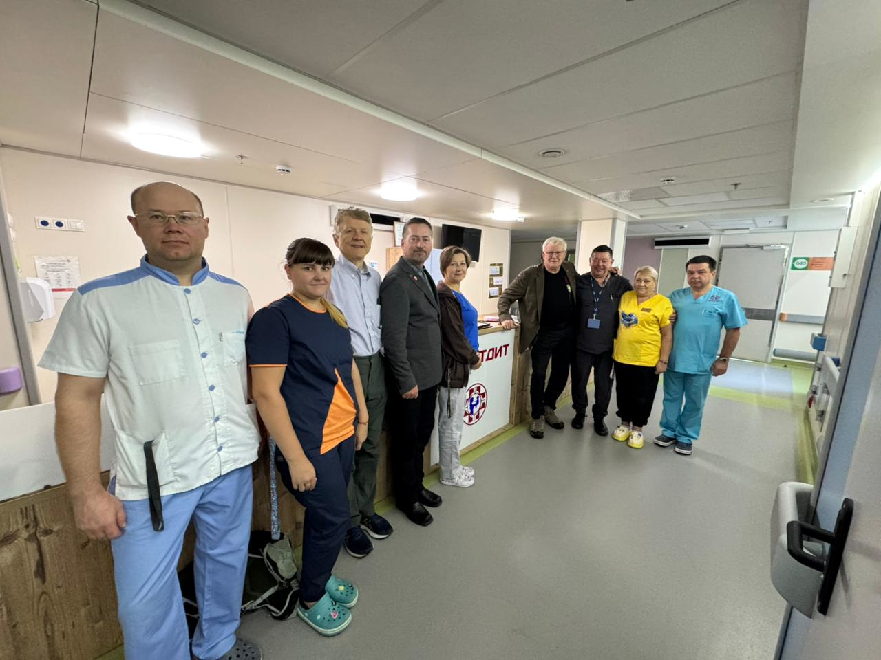 Thanks to the support of the global imaging community, radiology staff at the Ohmatdyt can now look forward to restoring normal service.