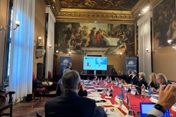 The Ateneo Veneto, founded in 1812 and the oldest cultural institute still operating in Venice, was chosen as the venue for 'R7 – Radiology International Forum of Scientific Societies of Radiology.' Photo courtesy of SIRM and Emanuele Neri, MD.