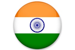 India Flag Button Thumbnail