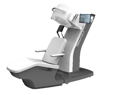 Positrigo's NeuroLF brain PET scanner. Image courtesy of Positrigo.