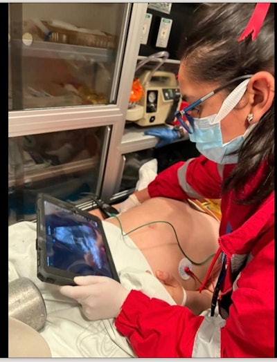 Служба неотложной медицинской помощи (EMS) в Тихуане, Нижняя Калифорния, Мексика.