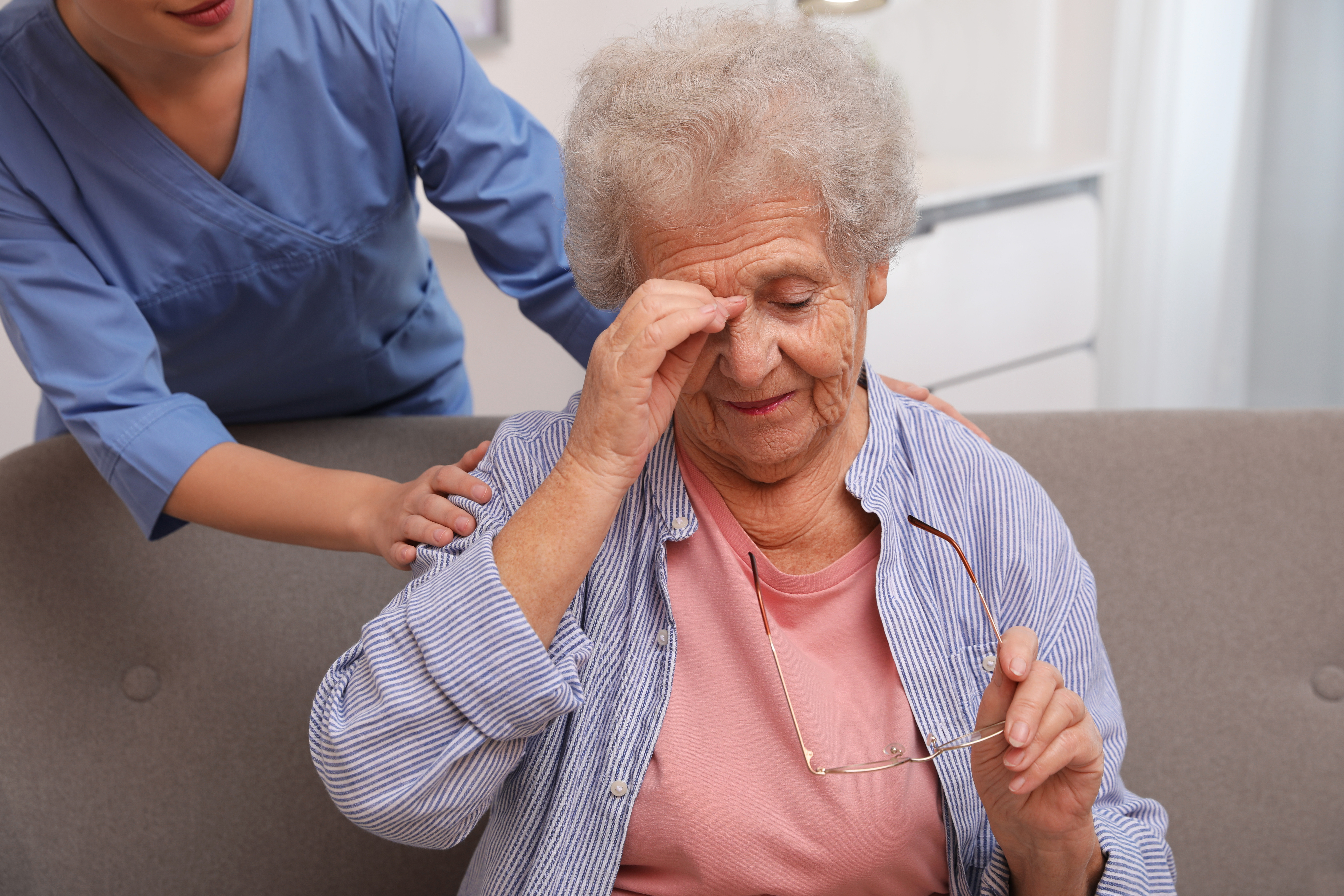 Patient Elderly Confused Headache