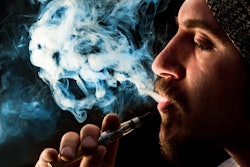 Vaping E Cigarette Man