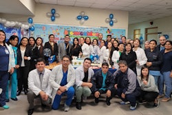 Staff at the Department of Diagnostic Imaging at Instituto Nacional de Salud del Niño de San Borja in Lima, Peru, where RSNA is establishing a Global Learning Center. Photo courtesy of RSNA.