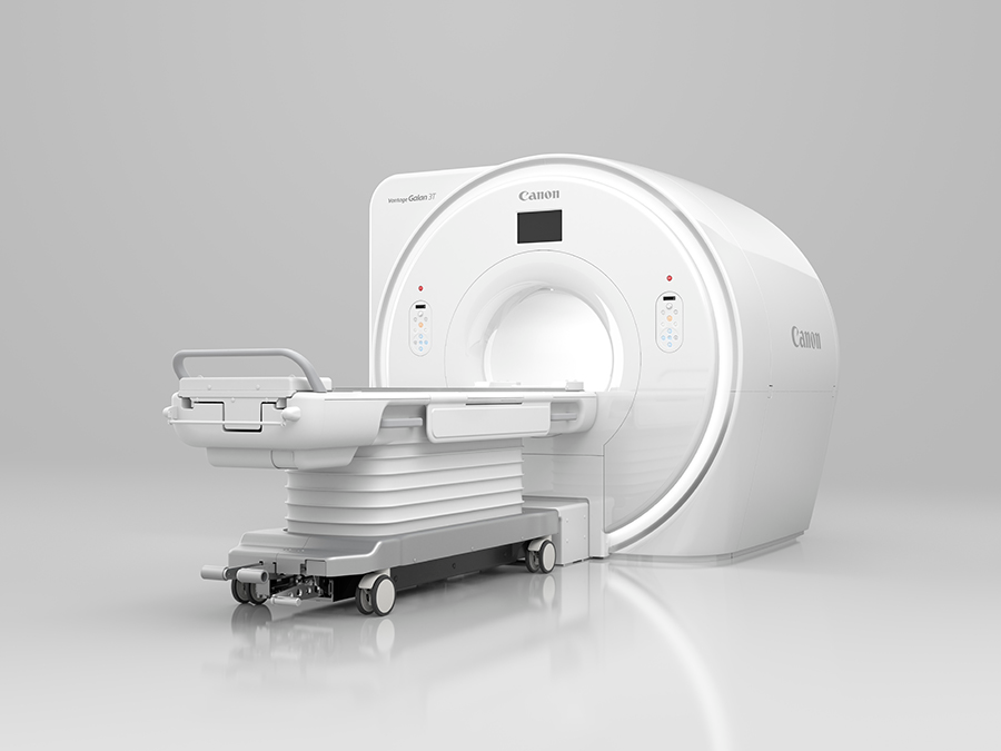 Canon's Galan 3T / Supreme Edition MRI scanner. Image courtesy of Canon Medical Systems.