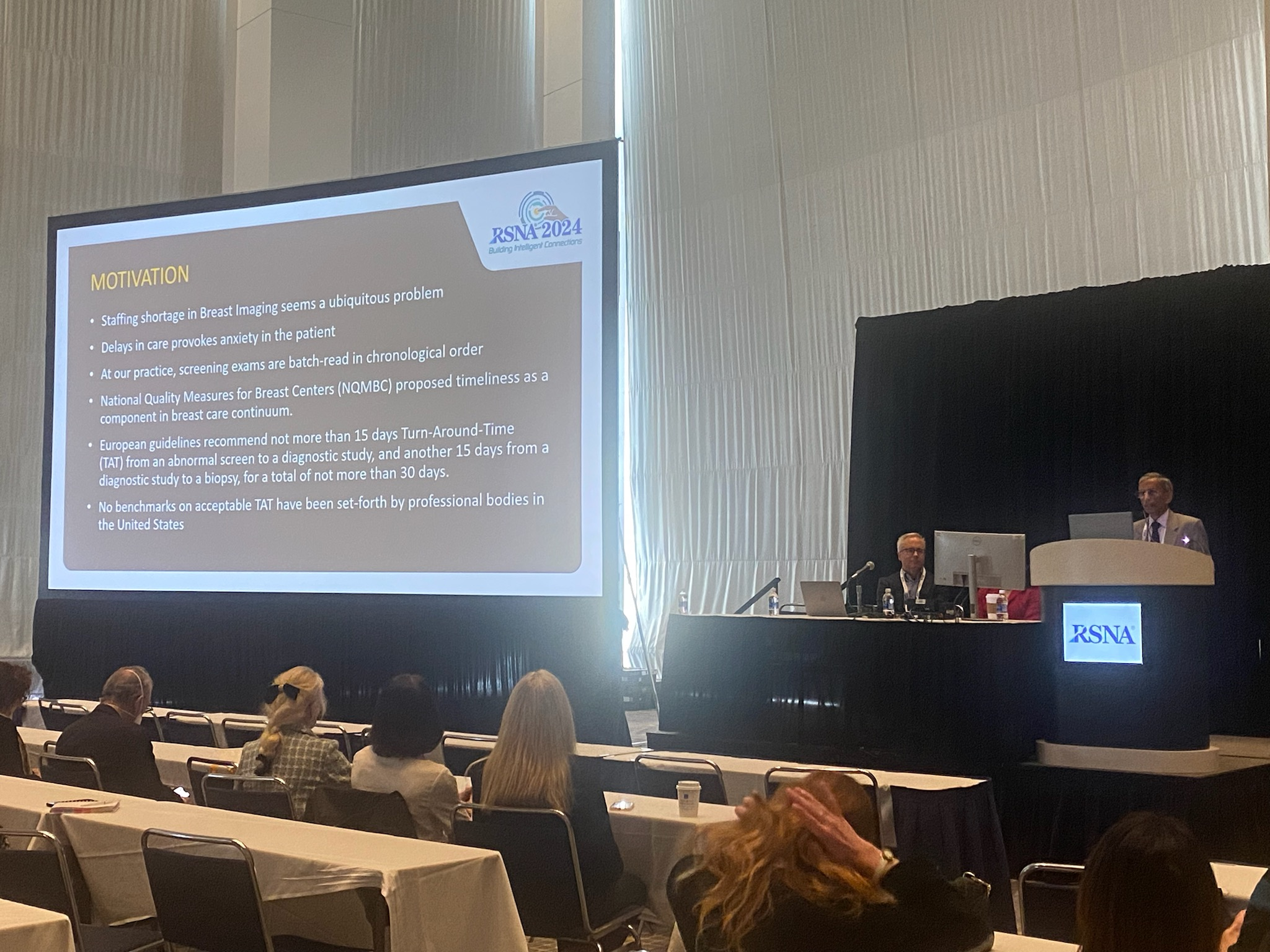 Gopal Vijayaraghavan MD, from UMass Memorial Health in Worcester, MA, discussed his team&rsquo;s findings at RSNA 2024 on how AI can prioritize mammography interpretation lists to reduce turnaround times.