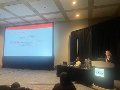 Eva Rubio, MD, discusses how radiology departments can take steps toward quality improvement through data collection and seeing what other specialties are doing in this area.