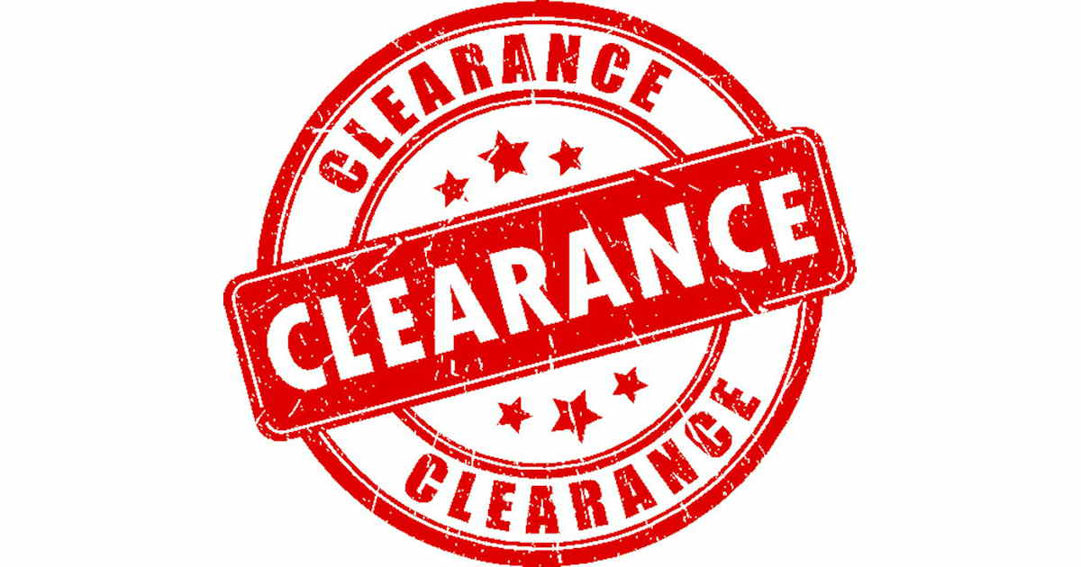 Clearance Stamp Social