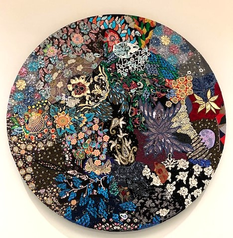 Textile art in McCormick by Nick Cave, 2004, 'Universe'