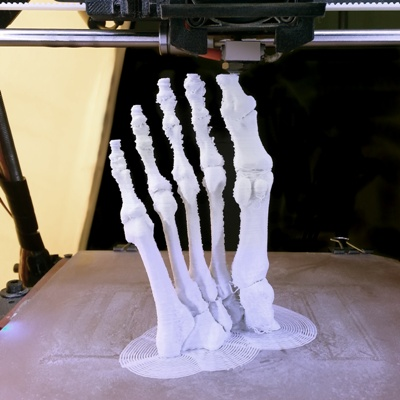 3 D Printing Hand 400