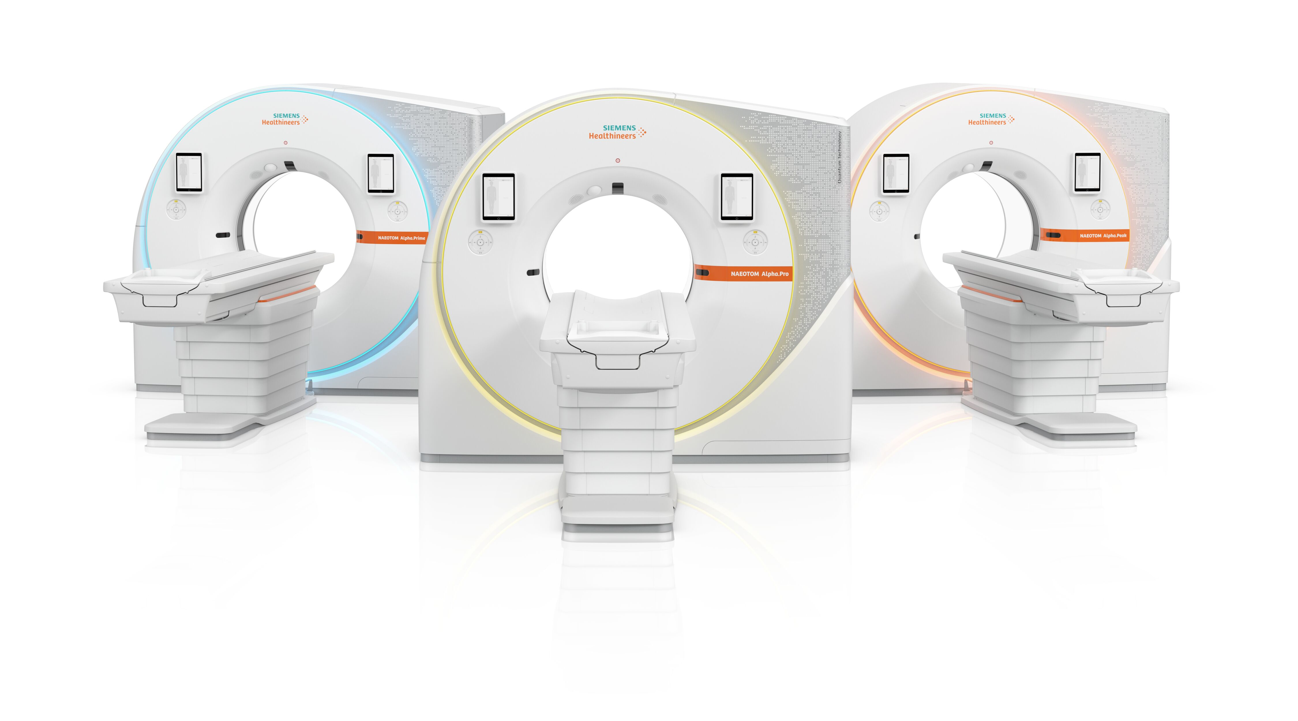 Naeotom Alpha Class of PCCT scanners. Image courtesy of Siemens Healthcare.