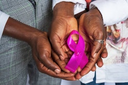 Black Women Hands Mammography