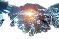 Business Computer Partners Handshake Techno 400