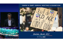 Reed Omary, MD, discussed planetary health in a May 14 plenary session on sustainability in radiology.