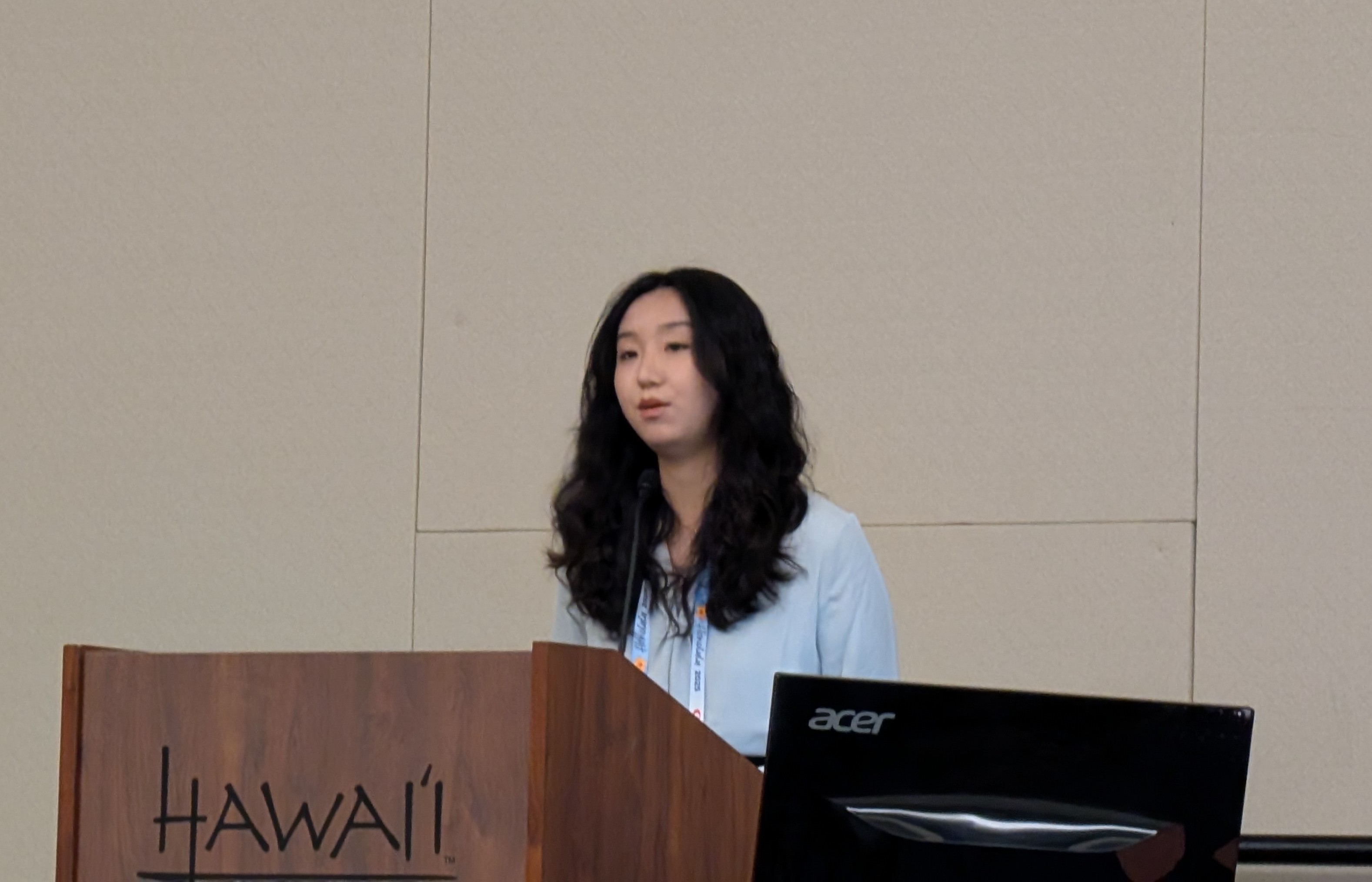 Yiying Hua, MD, of Fudan University.