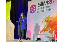 AI policy expert Rohini Kosoglu delivered the keynote address at the opening session of SIIM on May 21.