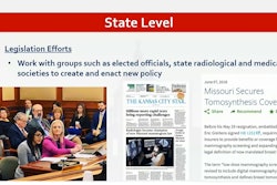 In her ARRS 2025 presentation, Amy Patel, MD, discussed ways that radiologists can be proactive in influencing legislation that addresses breast density. These include working with elected officials and joining medical societies, among others.
