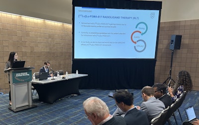 Gokce Bilgin, MD, presented results of a Pluvicto study June 21 at SNMMI 2025 in New Orleans.