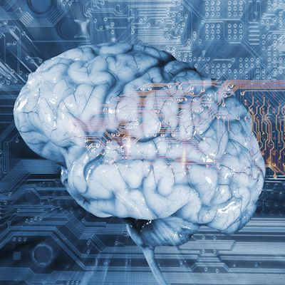 Artificial Intelligence Brain Close 400