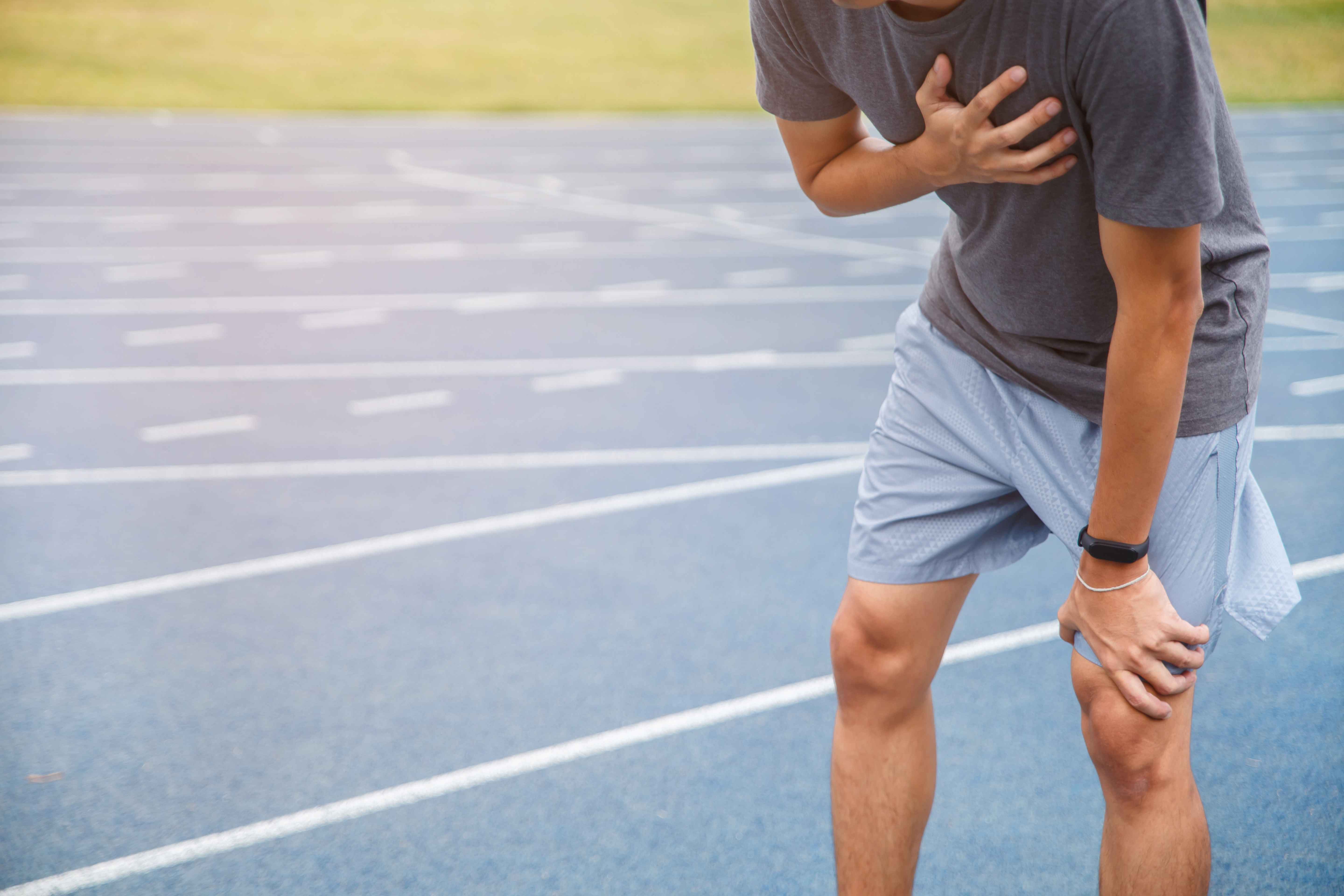 Athlete Runner Chest Pain