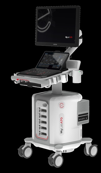 MyLab A70 ultrasound system.