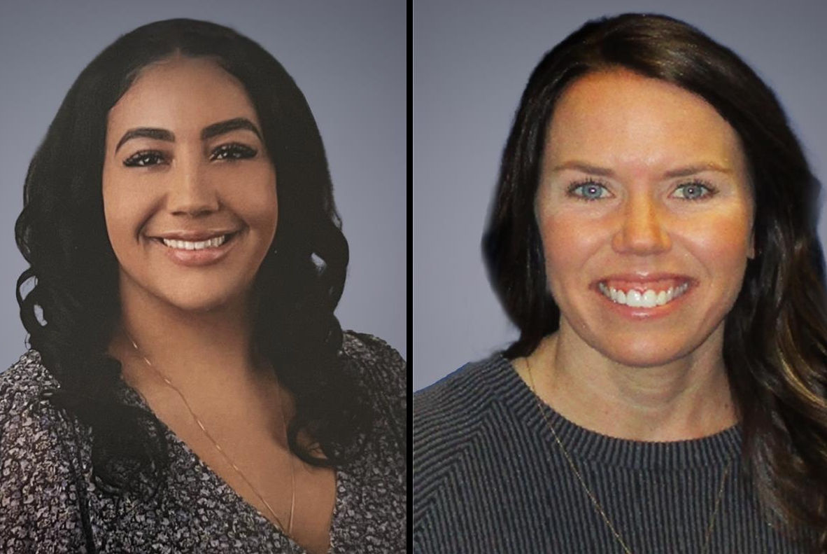 Madelyn DeOrian (left) and Amanda Howell (right).