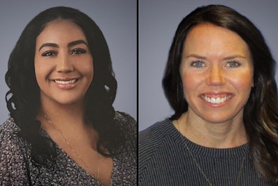 Madelyn DeOrian (left) and Amanda Howell (right).