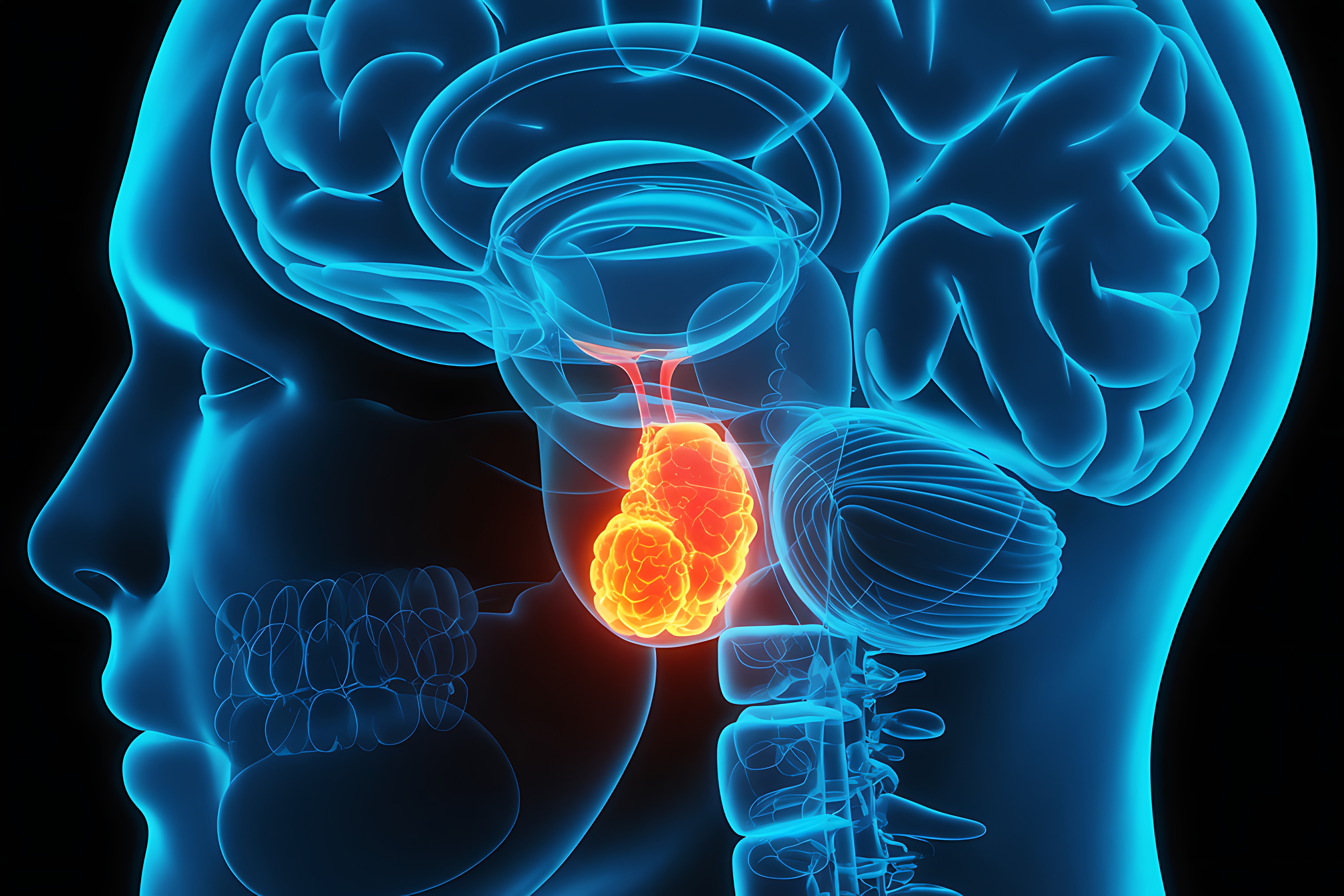 Pituitary Gland Adobe Art Spiral