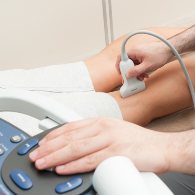 Ultrasound Exam Leg 400