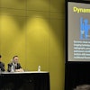 Koji Takumi, MD, PhD, presents research on dynamic chest radiography at RSNA on December 1.