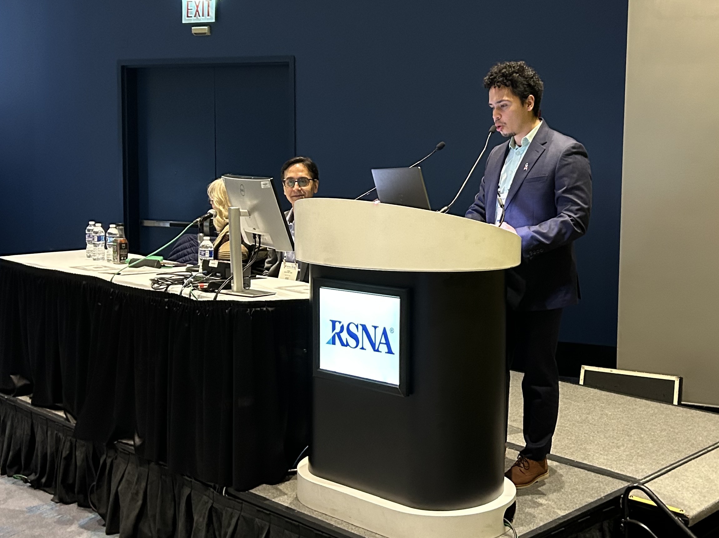 Sebastian Salgado-Maldonado presented an AI model at RSNA December 3 that could be useful in patients with metastatic NETs.