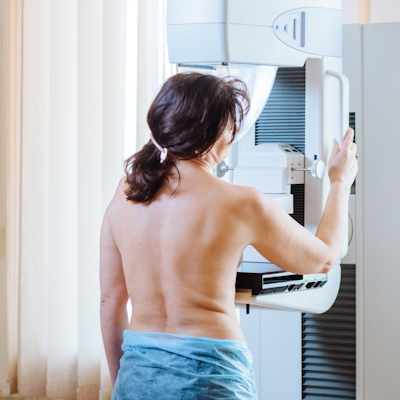 Patient Mammography Breast Back 400