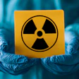Radiation Caution Sign Gloved Hands Adobe Artify Graphy