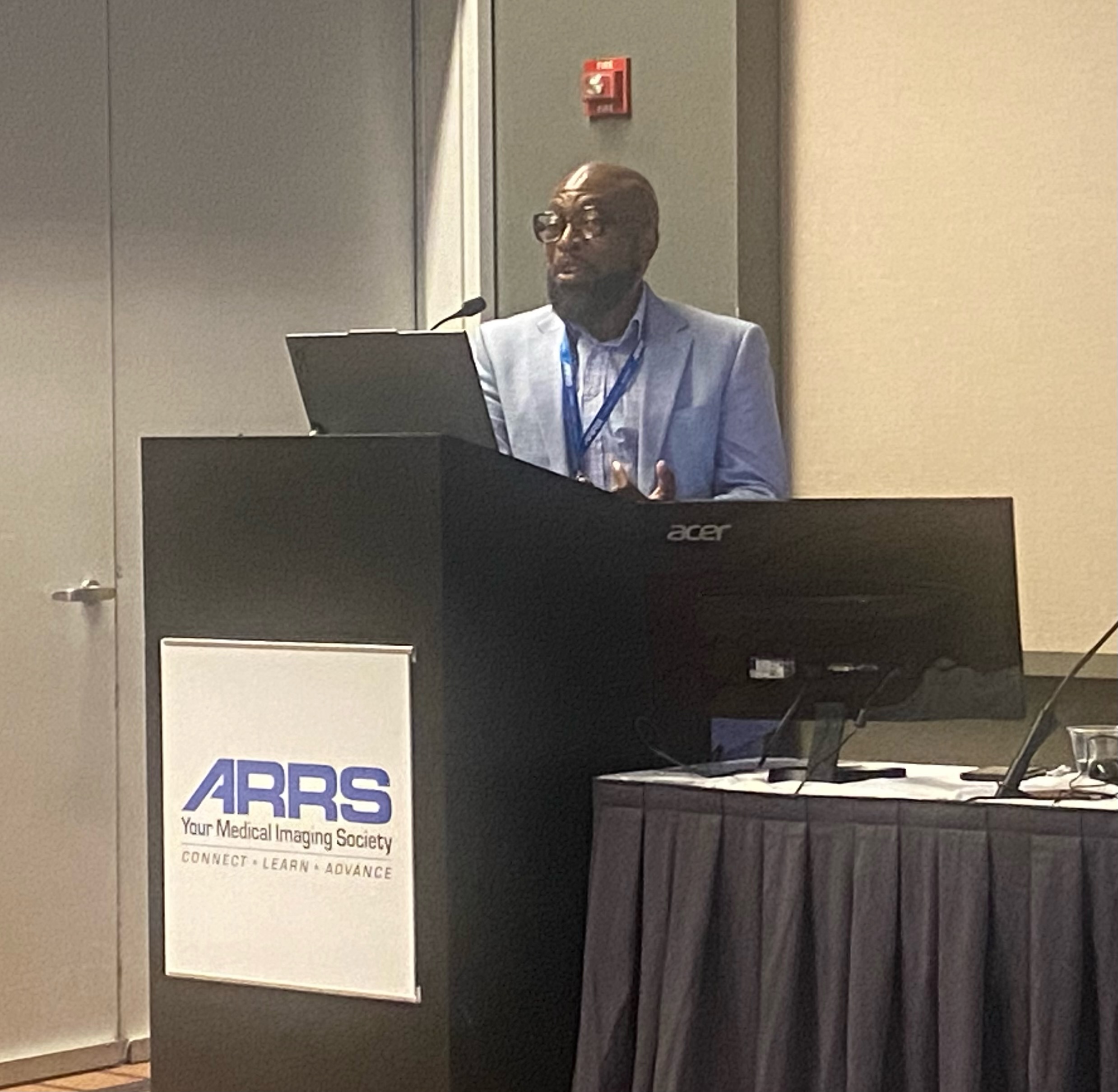 Jamlik-Omari Johnson, MD, presents at ARRS 2026 on how emergency radiologists can brace for future workforce trends, including staffing challenges and increased patient and imaging volume.