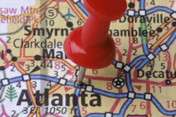 Georgia Atlanta Map Pin