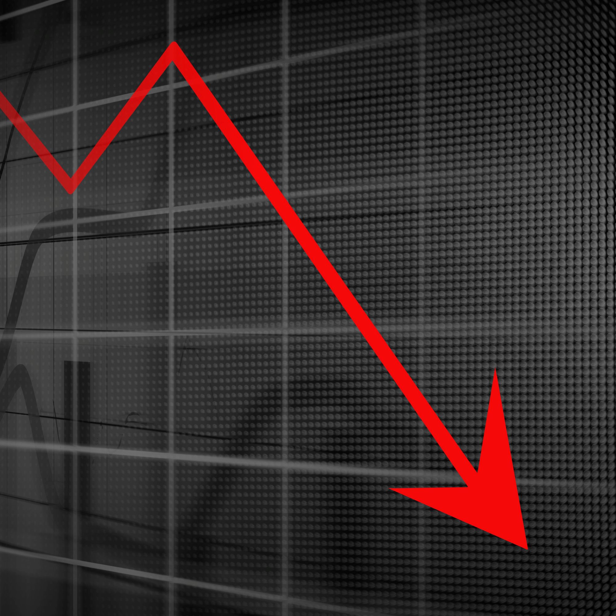 Graph Arrow Down Resized