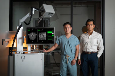 James Hu, MD, (left) and Eldrick Millares (right), co-founders and co-CEOs of Illuminant Surgical.
