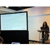 Nardine Francis from the California University of Science and Medicine presents research at AIUM 2026 showing how ChatGPT could help novice learners in eFAST training.