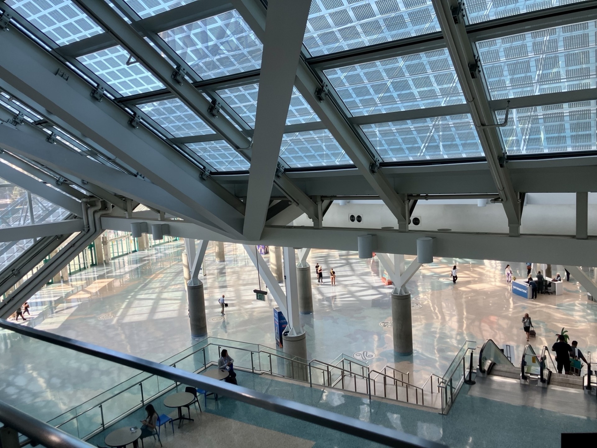 Light-filled atrium