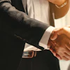 Business Handshake Man