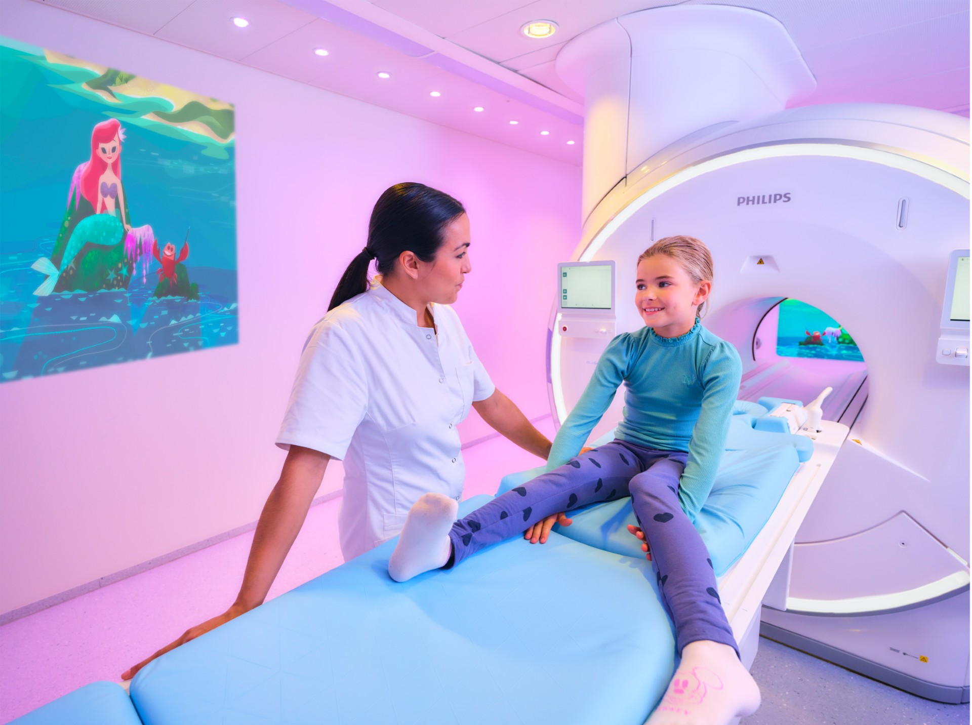 Ambient Experience for MRI platform with Disney characters