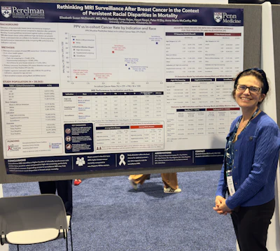 Elizabeth Susan McDonald, MD, PhD, of the University of Pennsylvania presented the poster results at ASCO 2026.