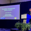 J. Brian Fowlkes, PhD, gives the William J. Fry Memorial Lecture at AIUM 2026, speaking on how microbubbles can help treat pathologies via histotripsy and acoustic droplet vaporization.
